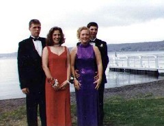 Tim; Sarah Zimmerman; Andy McDougal; Heather Stapleton; senior prom